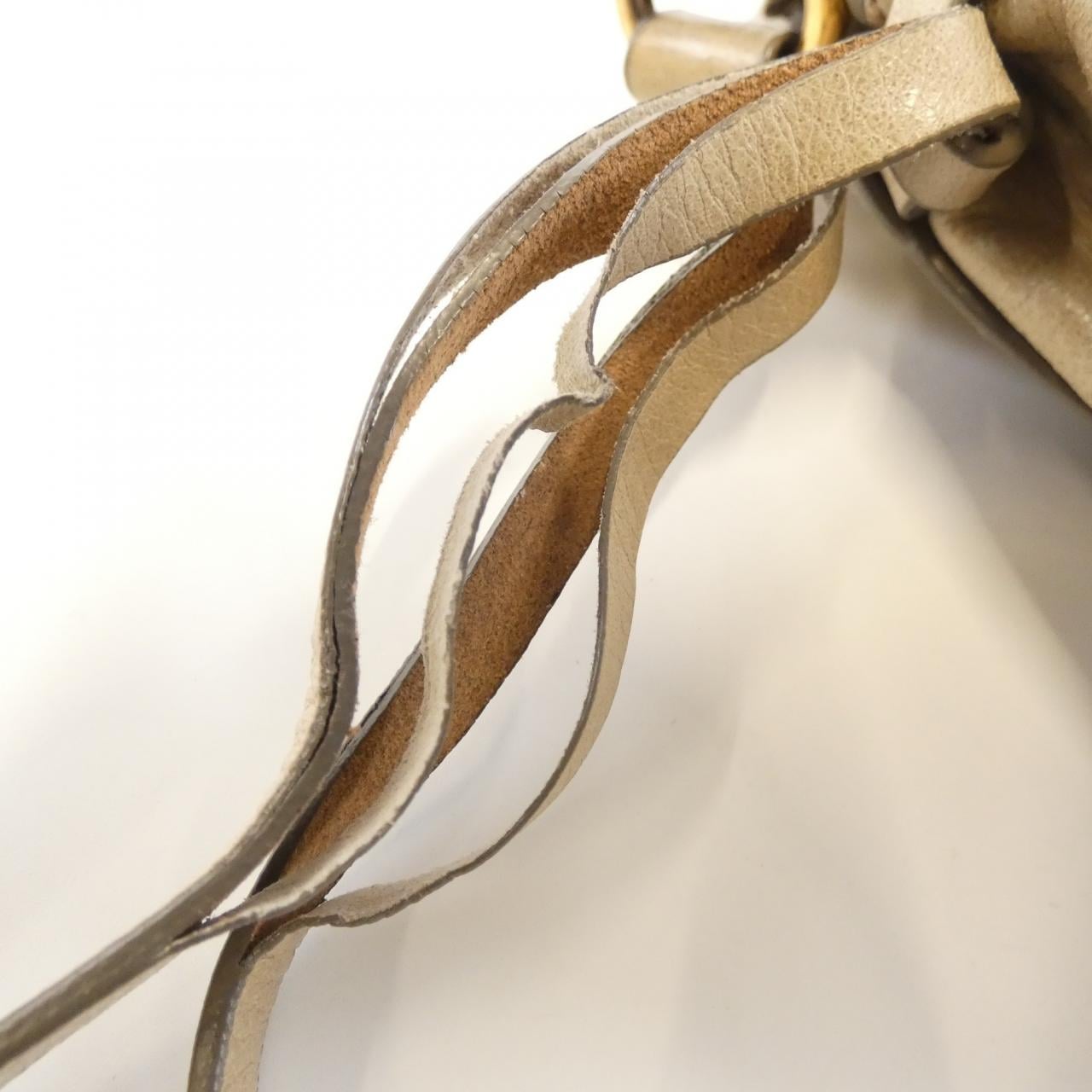 MIU MIU 5N1608 Shoulder Bag Leather Black Leather Rank B - Thumbnail 6