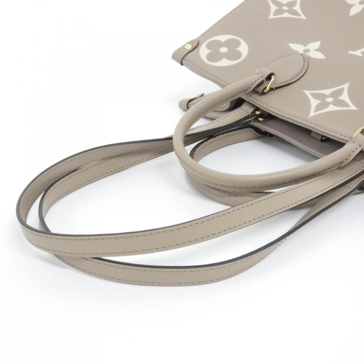 LOUIS VUITTON OnTheGo M45494 Bag Monogram Black Monogram - Thumbnail 4