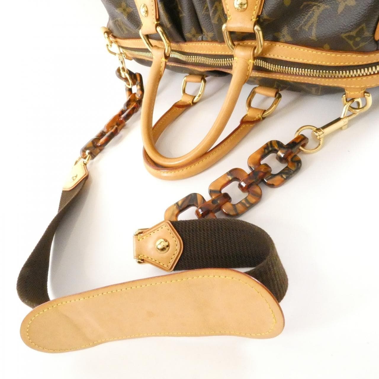 LOUIS VUITTON M40118 Boston Monogram Black Monogram - Thumbnail 6