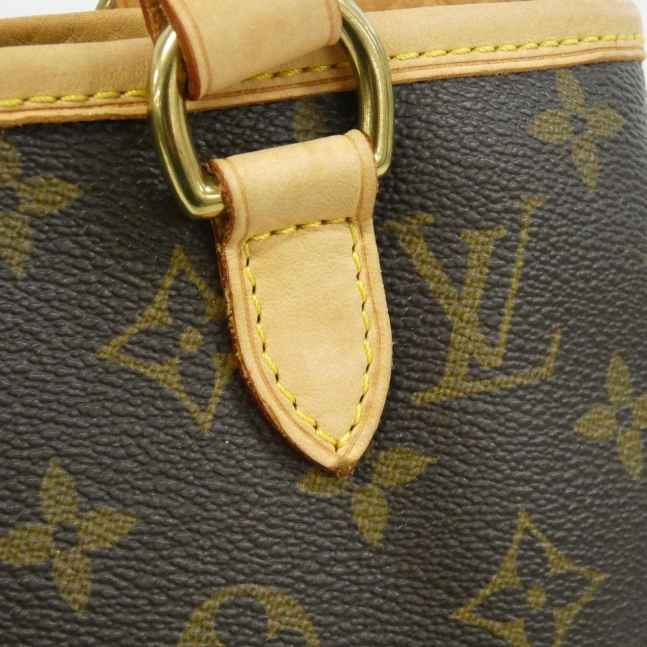 LOUIS VUITTON M51156 Handbag Monogram 黑色 Monogram 中古品A - 縮圖 3