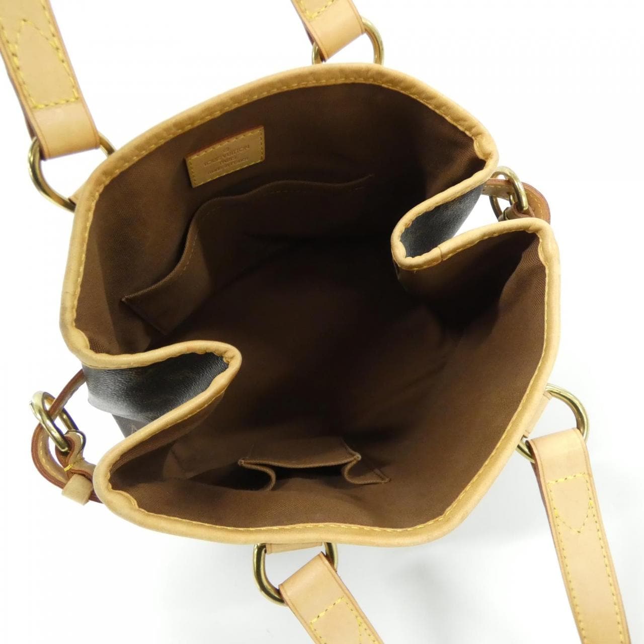 LOUIS VUITTON M51156 Handbag Monogram 黑色 Monogram 中古品A - 縮圖 7