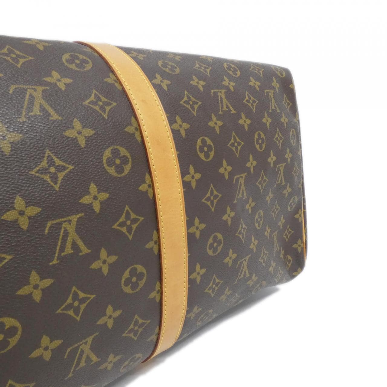 LOUIS VUITTON Keepall M41422 Boston Bag Monogram 黑色 Monogram 中古品A - 縮圖 3