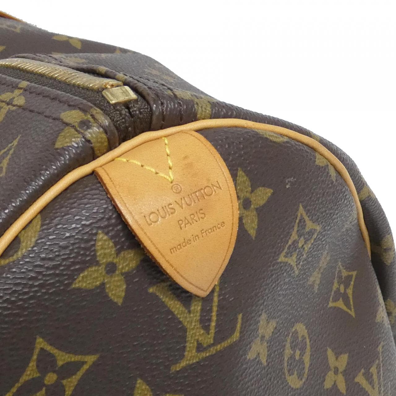 LOUIS VUITTON Keepall M41422 Boston Bag Monogram 黑色 Monogram 中古品A - 縮圖 7