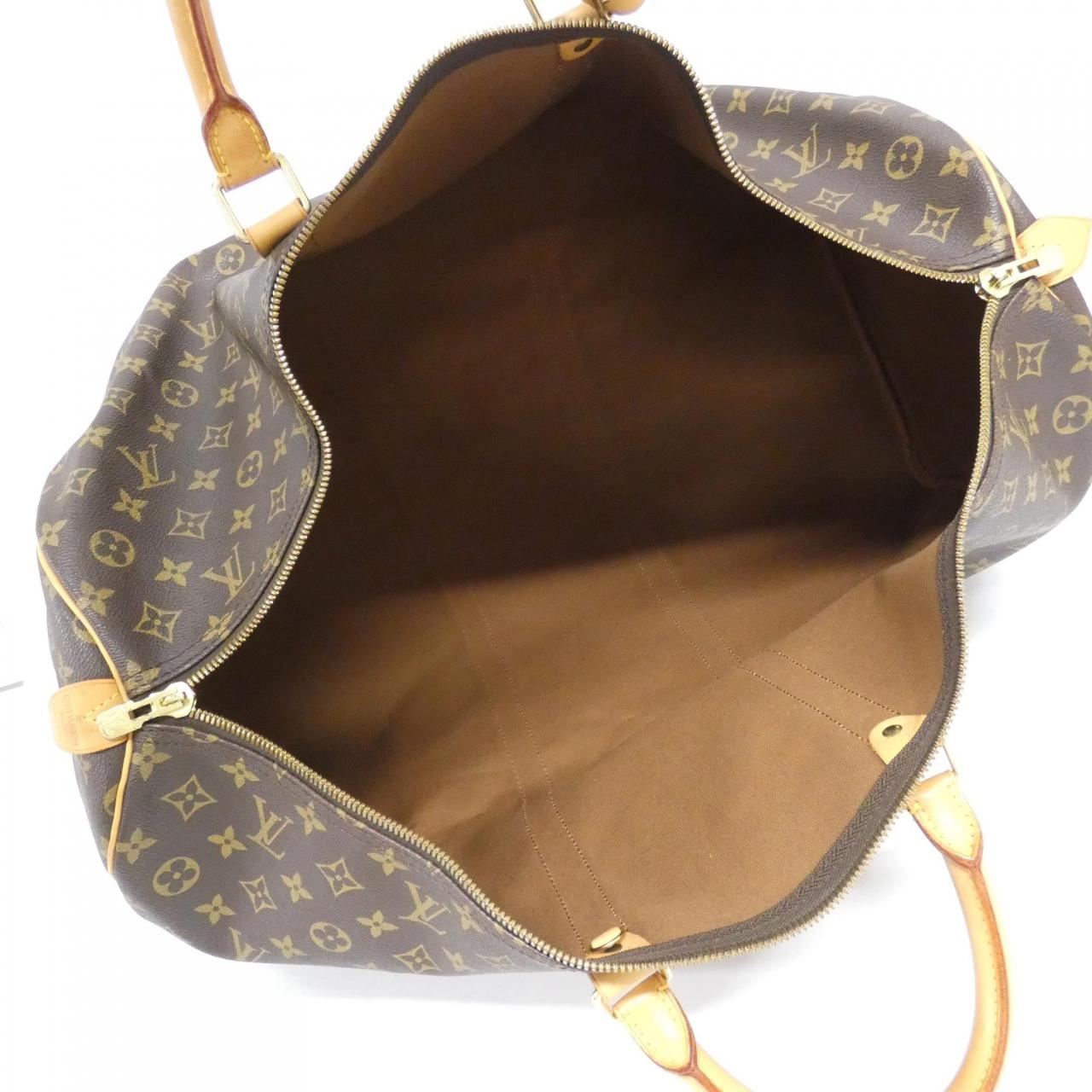 LOUIS VUITTON Keepall M41422 Boston Bag Monogram 黑色 Monogram 中古品A - 縮圖 9