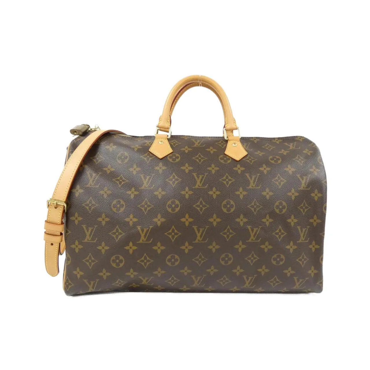 LOUIS VUITTON Speedy M40393 Boston Monogram Black