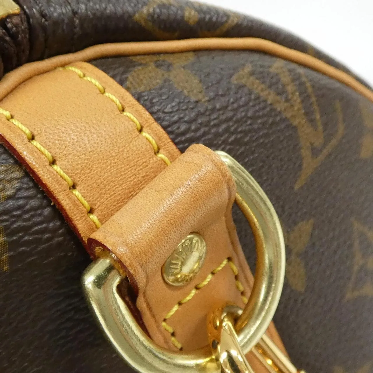 LOUIS VUITTON Speedy M40393 Boston Monogram Black Monogram - Thumbnail 4