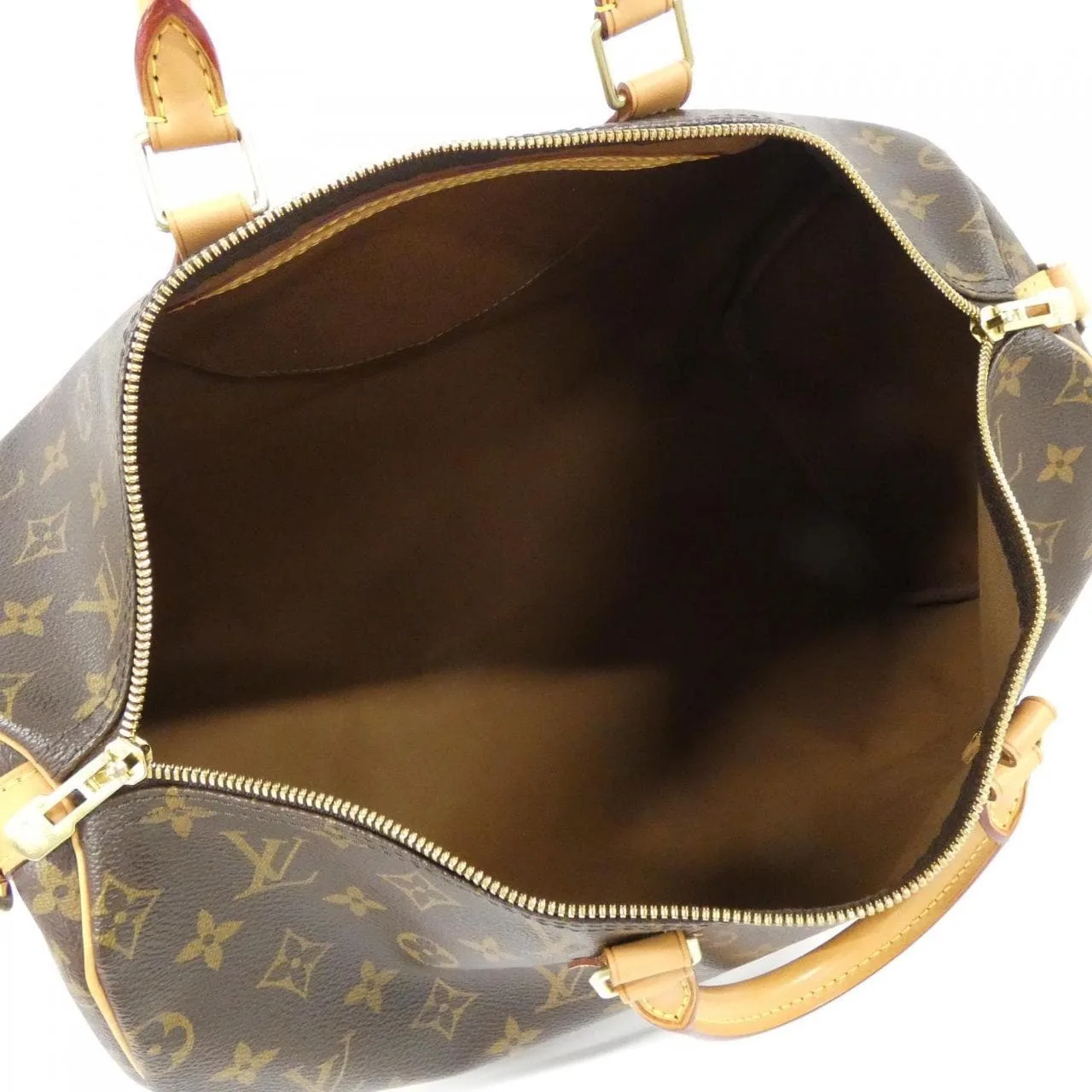 LOUIS VUITTON Speedy M40393 Boston Monogram Black Monogram - Thumbnail 8