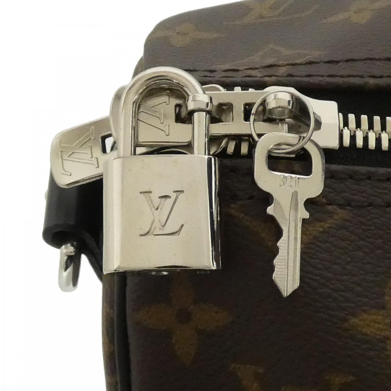 LOUIS VUITTON Keepall M56711 Boston Bag Monogram Black Monogram Rank A - Thumbnail 3