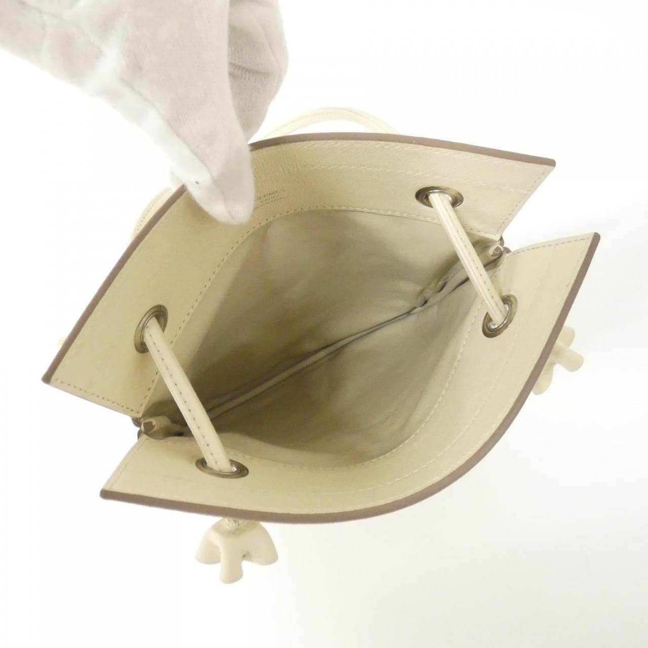 HERMES Aline HERMÈS 082305CK Shoulder Bag Swift Black Swift Leather Rank B - Thumbnail 8