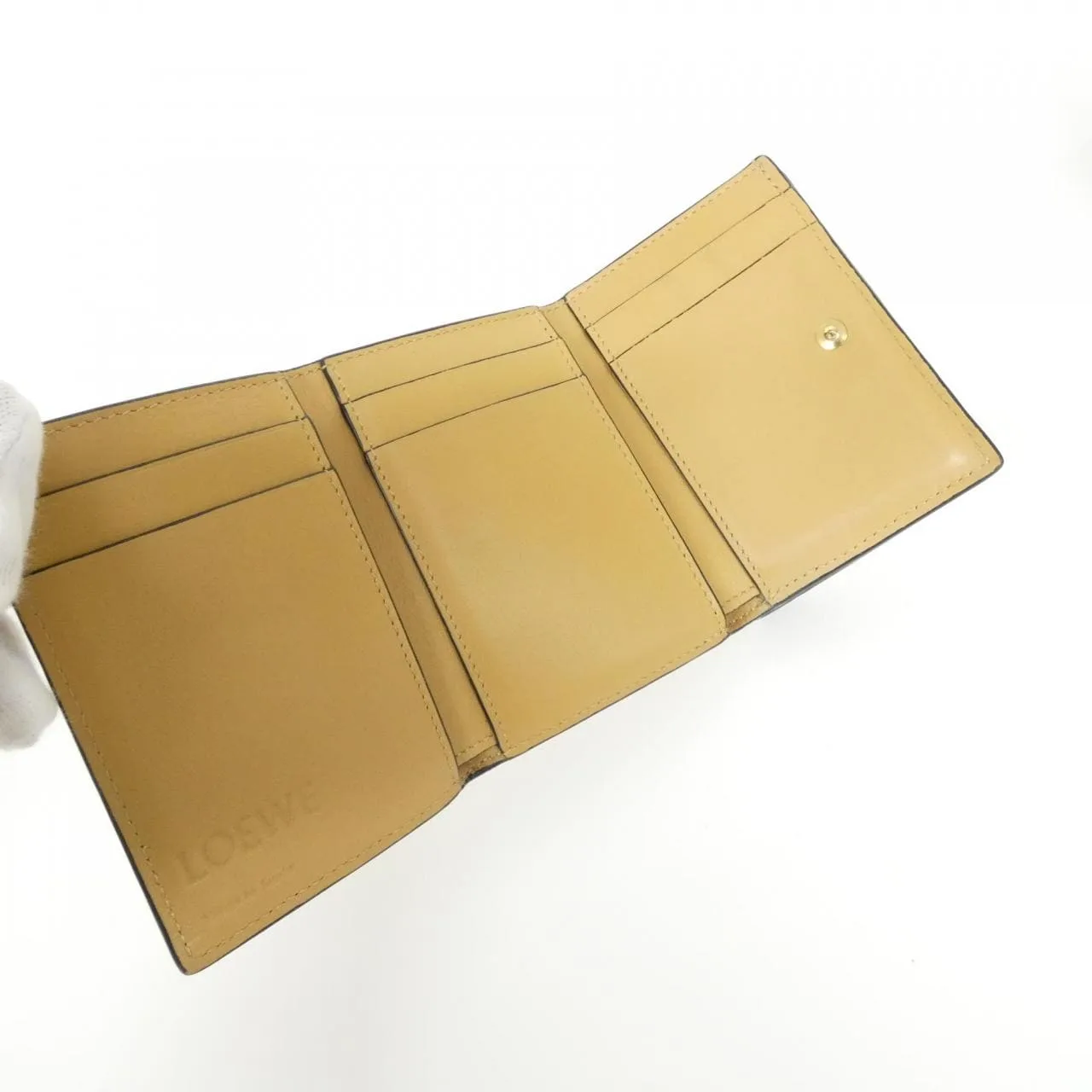 LOEWE C660TR2X01 Wallet Black Rank A - Thumbnail 6