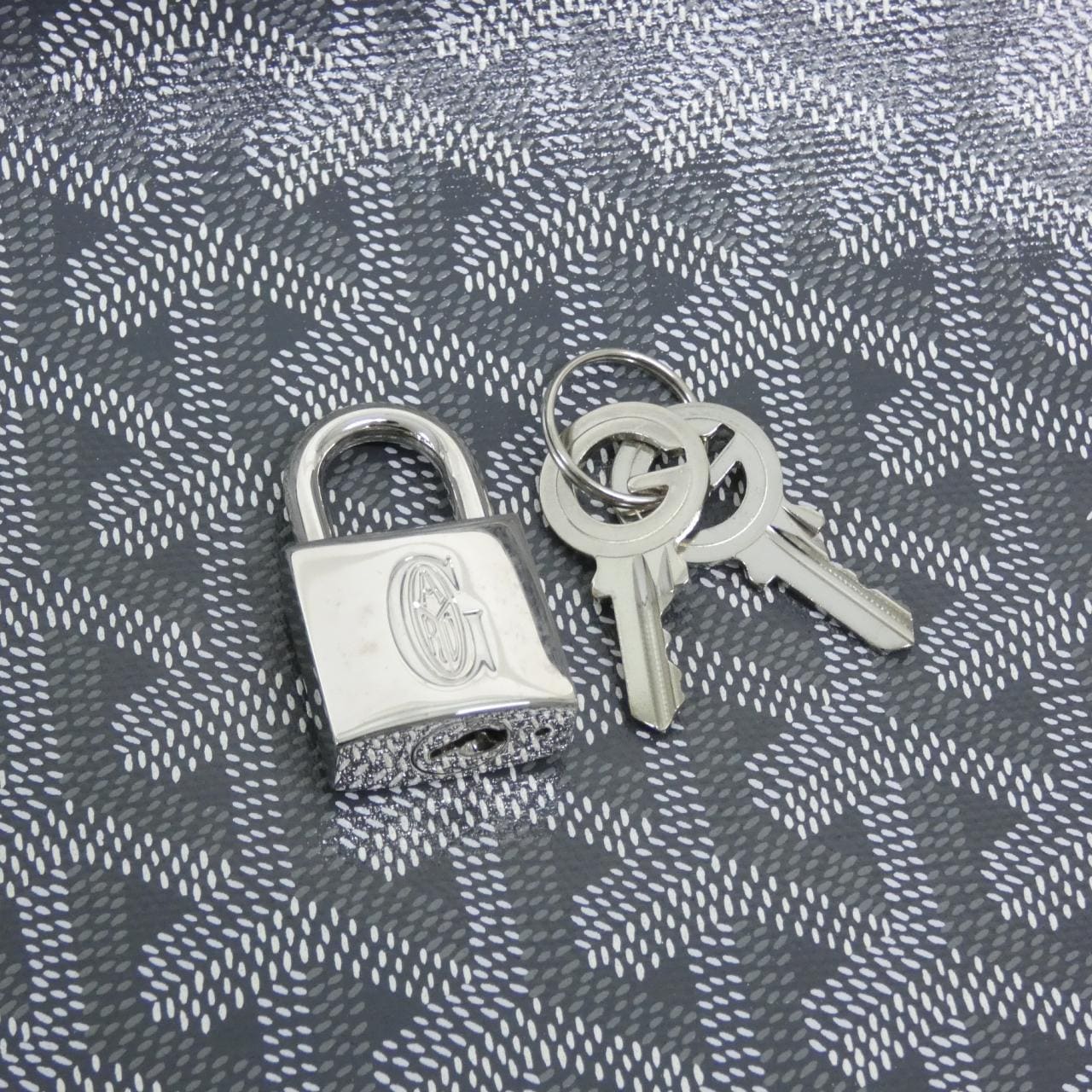 GOYARD Artois Bag Canvas 灰色 帆布 未使用品 - 縮圖 4