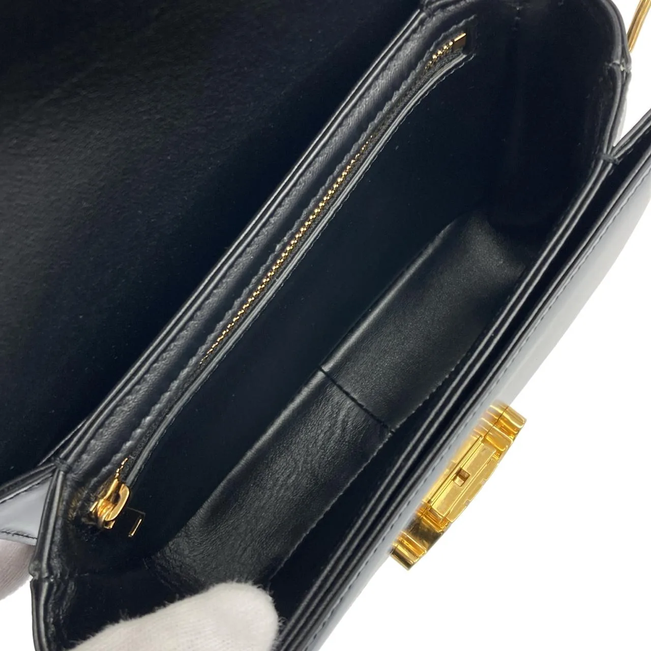 CELINE Triomphe 188423BF4 Shoulder 黑色 中古品A - 縮圖 6