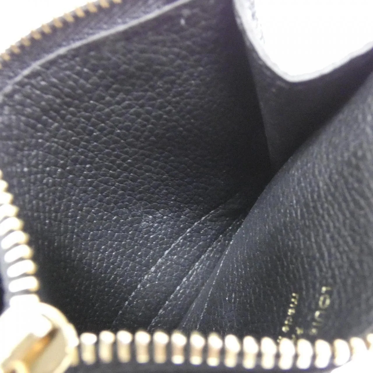 LOUIS VUITTON M82639 Coin Case Monogram 黑色 Monogram 中古品A - 縮圖 5