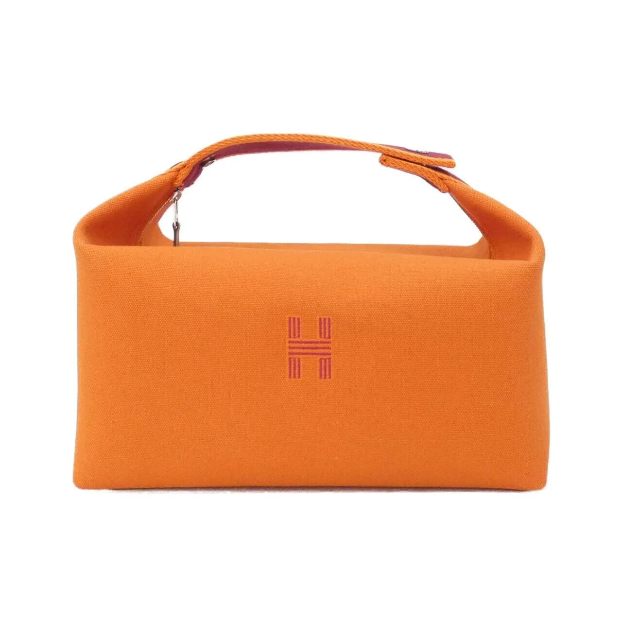 HERMES 103223M Pouch Canvas Black