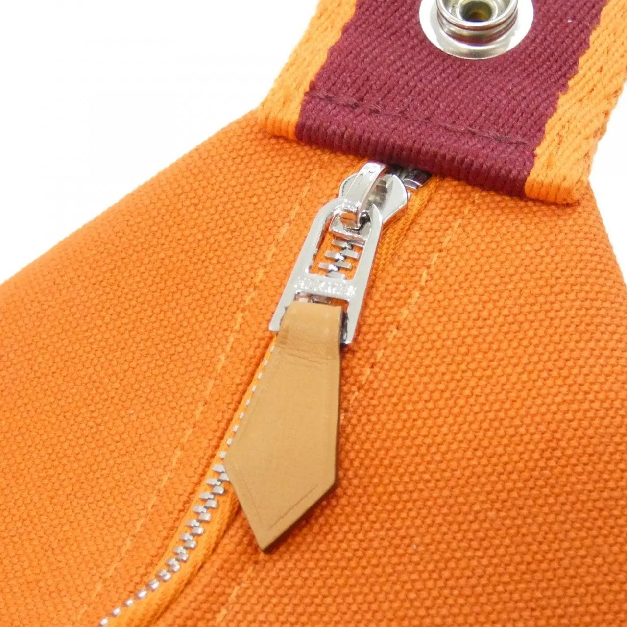 HERMES 103223M Pouch Canvas Black Canvas Rank A - Thumbnail 5