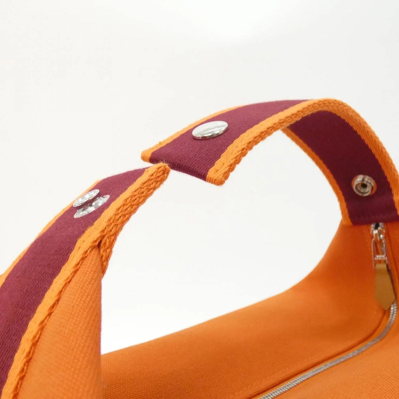 HERMES 103223M Pouch Canvas Black Canvas Rank A - Thumbnail 7