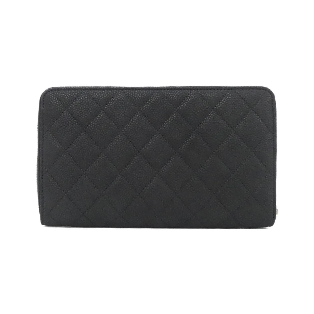 CHANEL Timeless Classic 48982 Wallet Caviar Leather 黑色 Caviar Leather 中古品A - 縮圖 2