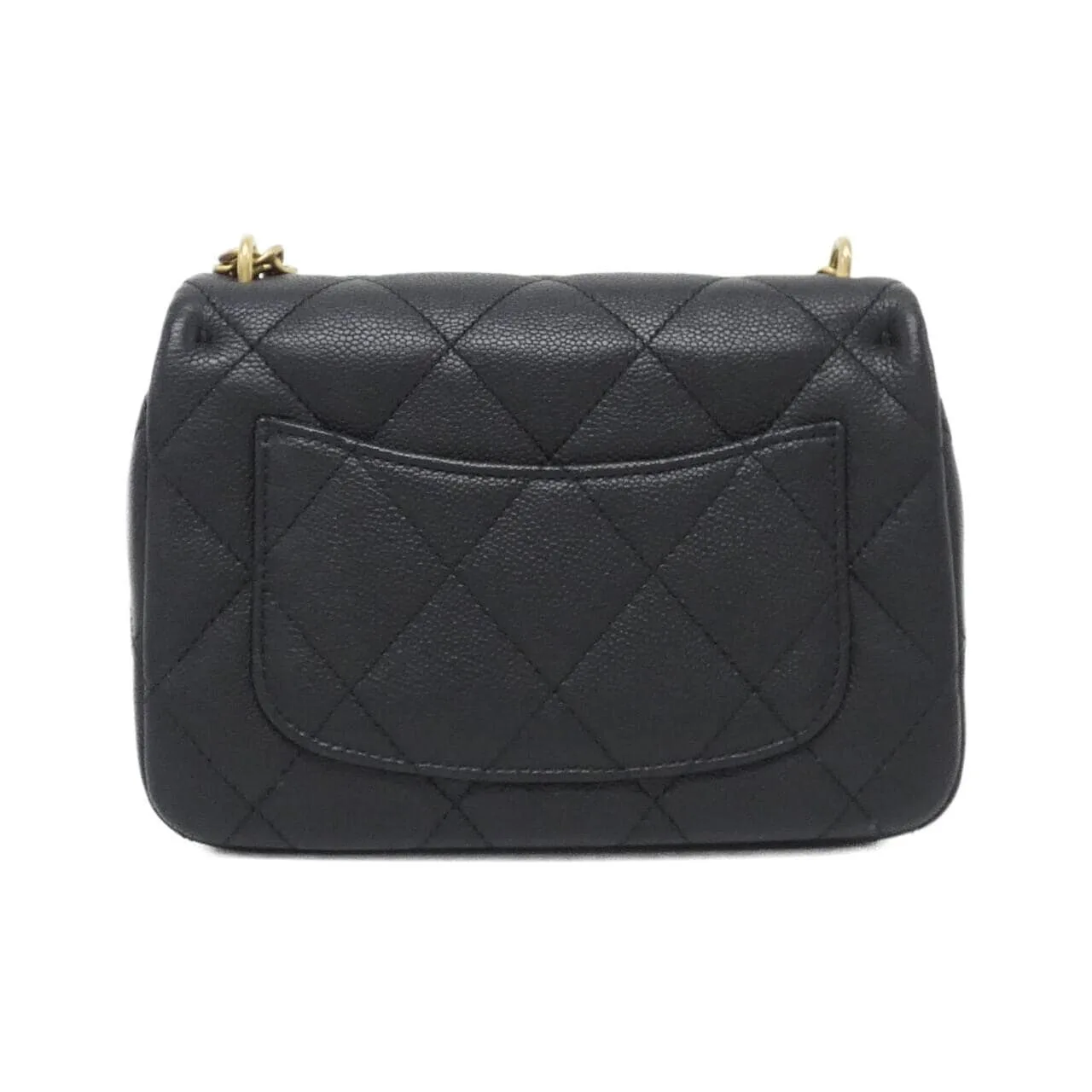 CHANEL Chanel 22 AS3829 Shoulder Grained Calfskin Black Grained Calfskin Rank A - Thumbnail 2
