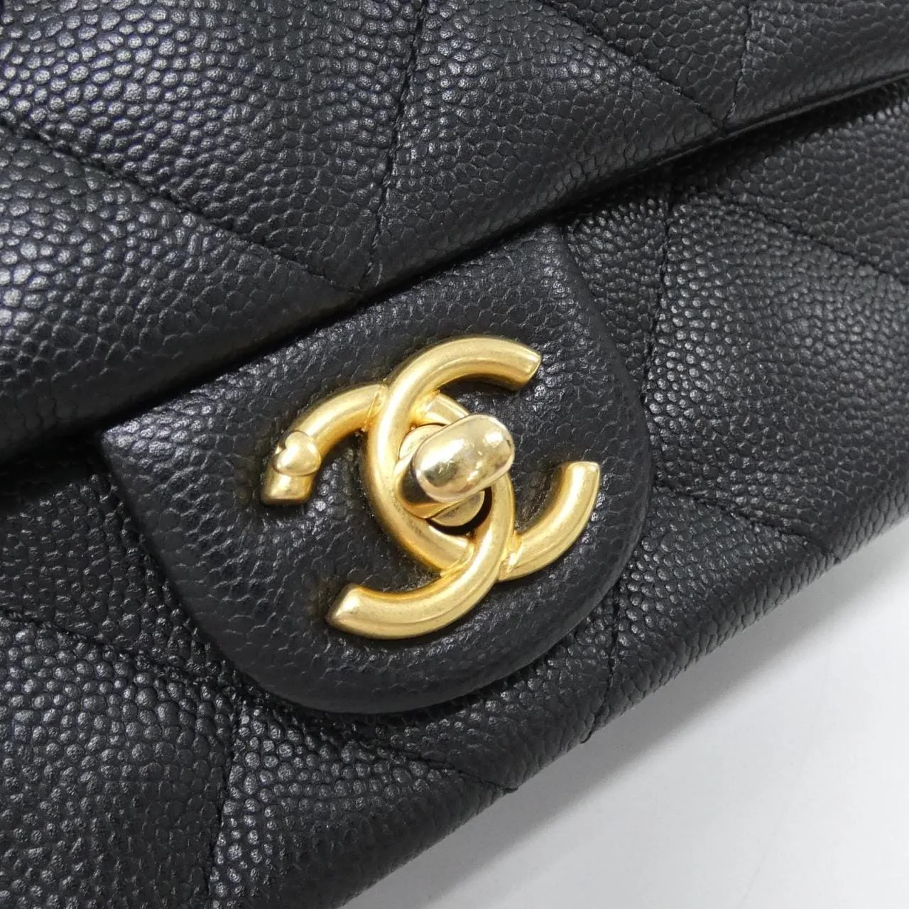 CHANEL Chanel 22 AS3829 Shoulder Grained Calfskin Black Grained Calfskin Rank A - Thumbnail 4