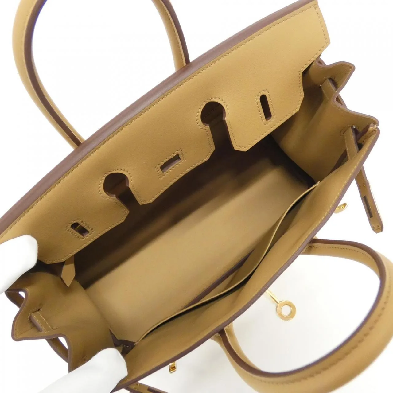 HERMES Birkin 049362CC Handbag Swift Swift Leather Unused - Thumbnail 6