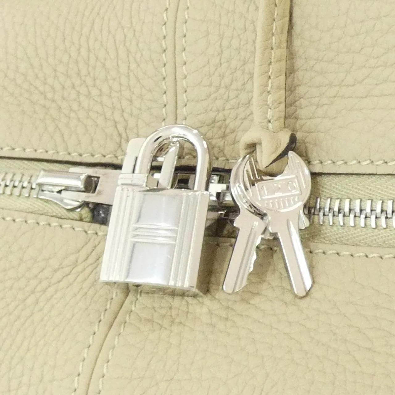 HERMES 050021CK Boston Clemence 黑色 Clemence 皮 中古品A - 縮圖 3