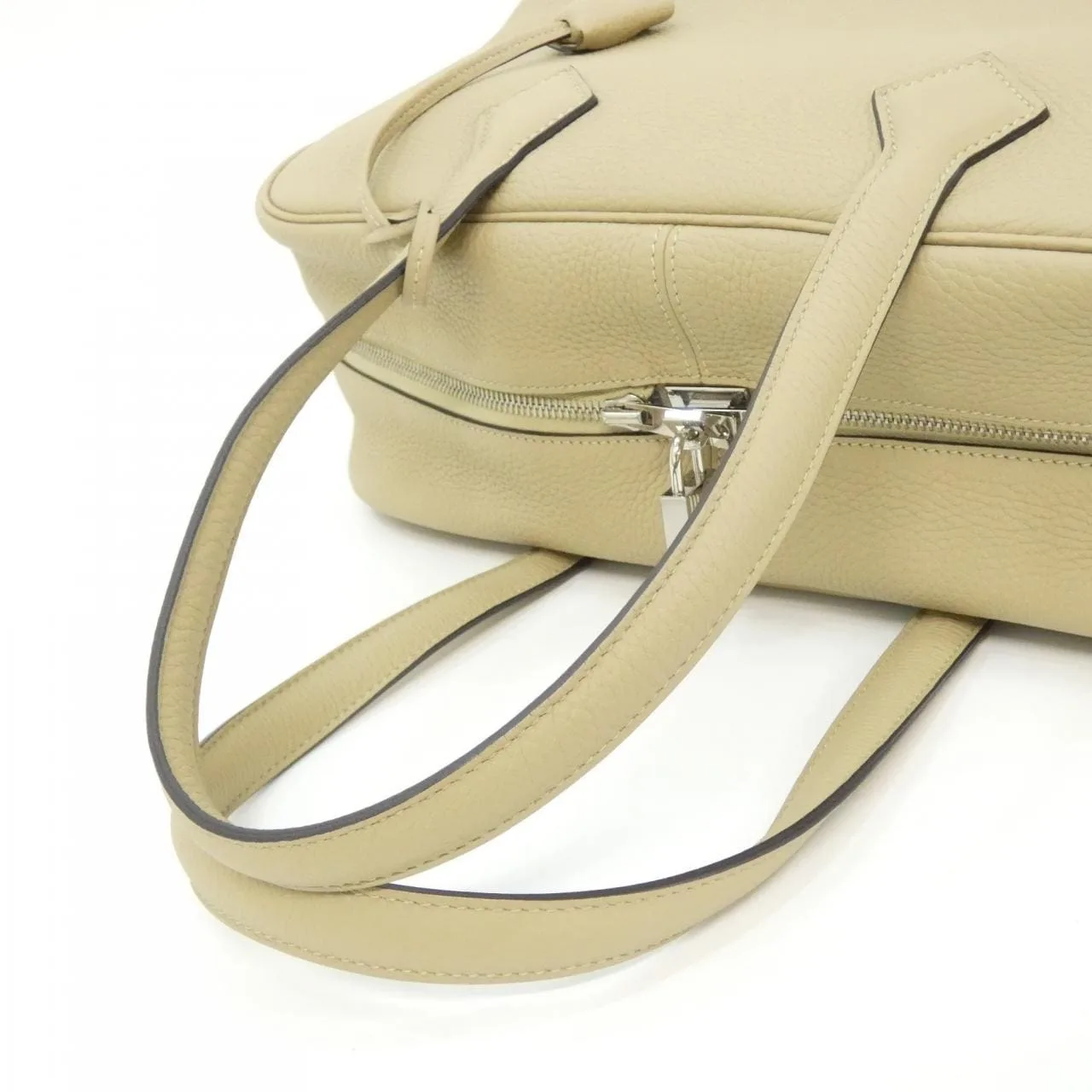 HERMES 050021CK Boston Clemence 黑色 Clemence 皮 中古品A - 縮圖 8