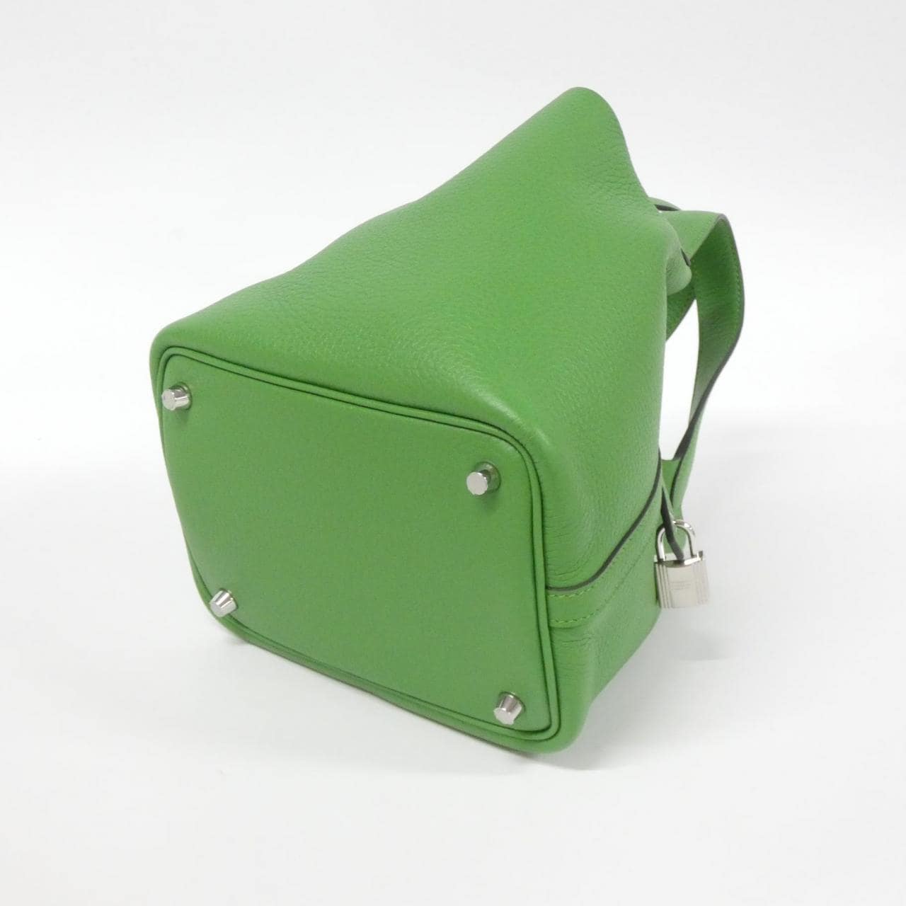 HERMES HERMÈS Picotin 056289CK Bag Clemence 黑色 Clemence 皮 中古品A - 縮圖 2