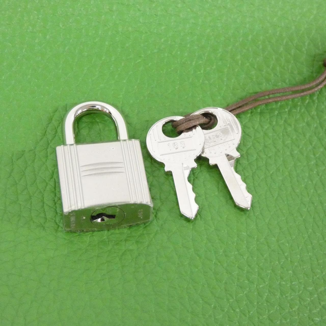 HERMES HERMÈS Picotin 056289CK Bag Clemence 黑色 Clemence 皮 中古品A - 縮圖 4