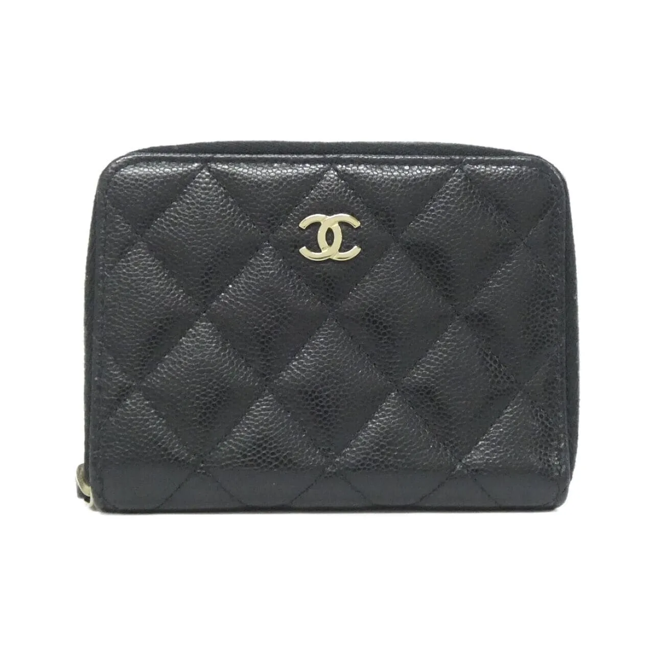 CHANEL Timeless Classic AP4652 Wallet Grained Calfskin Black