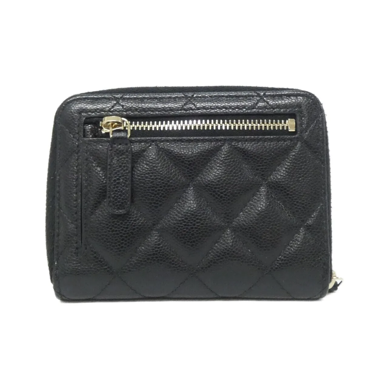 CHANEL Timeless Classic AP4652 Wallet Grained Calfskin Black Grained Calfskin Rank A - Thumbnail 2