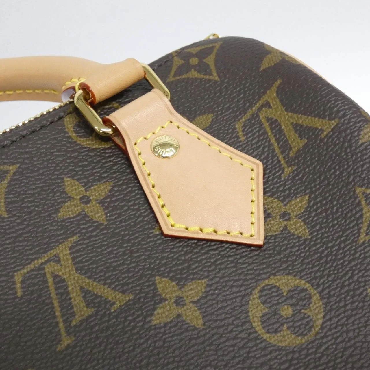 LOUIS VUITTON Speedy M46222 Boston Monogram 米色 Monogram 中古品A - 縮圖 3