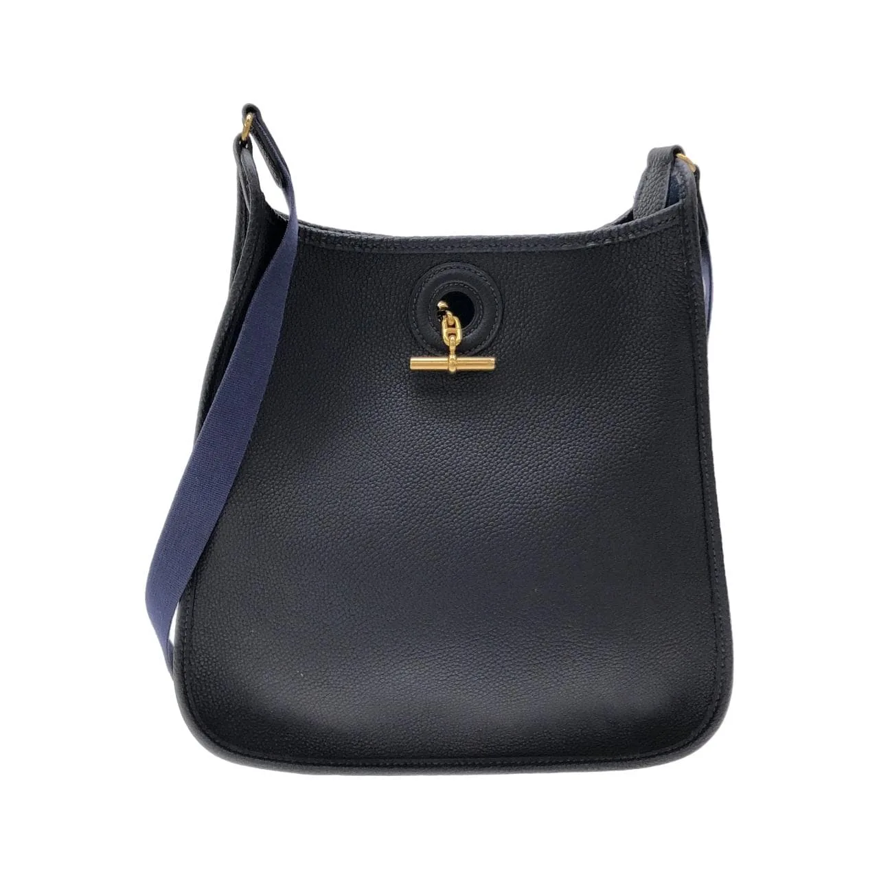 HERMES Shoulder Togo Blue