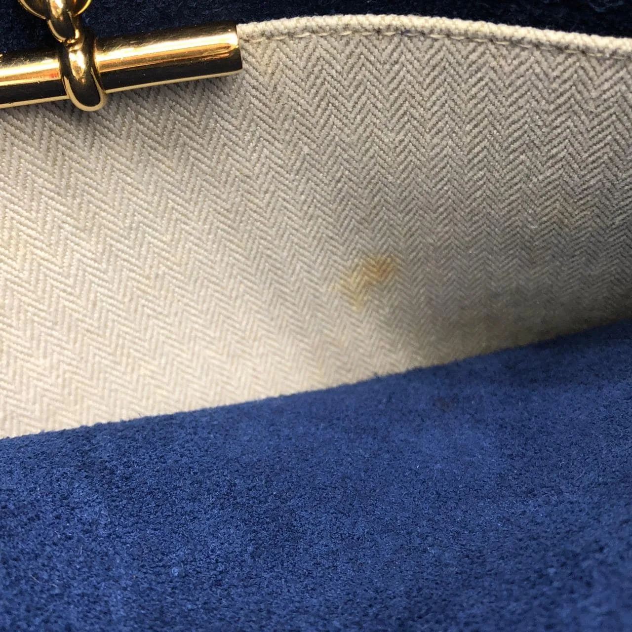 HERMES Shoulder Togo Blue Togo Leather Rank A - Thumbnail 8