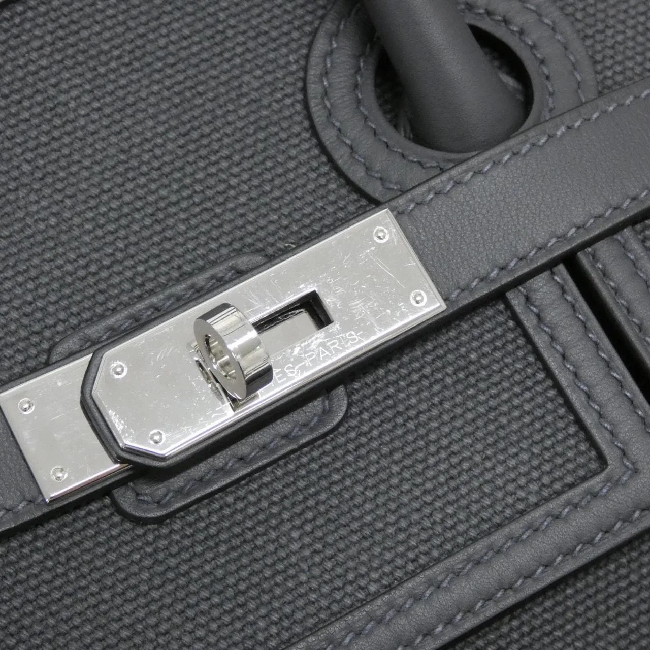 HERMES Birkin 079238CK Handbag Swift 黑色 Swift 皮 中古品A - 縮圖 7