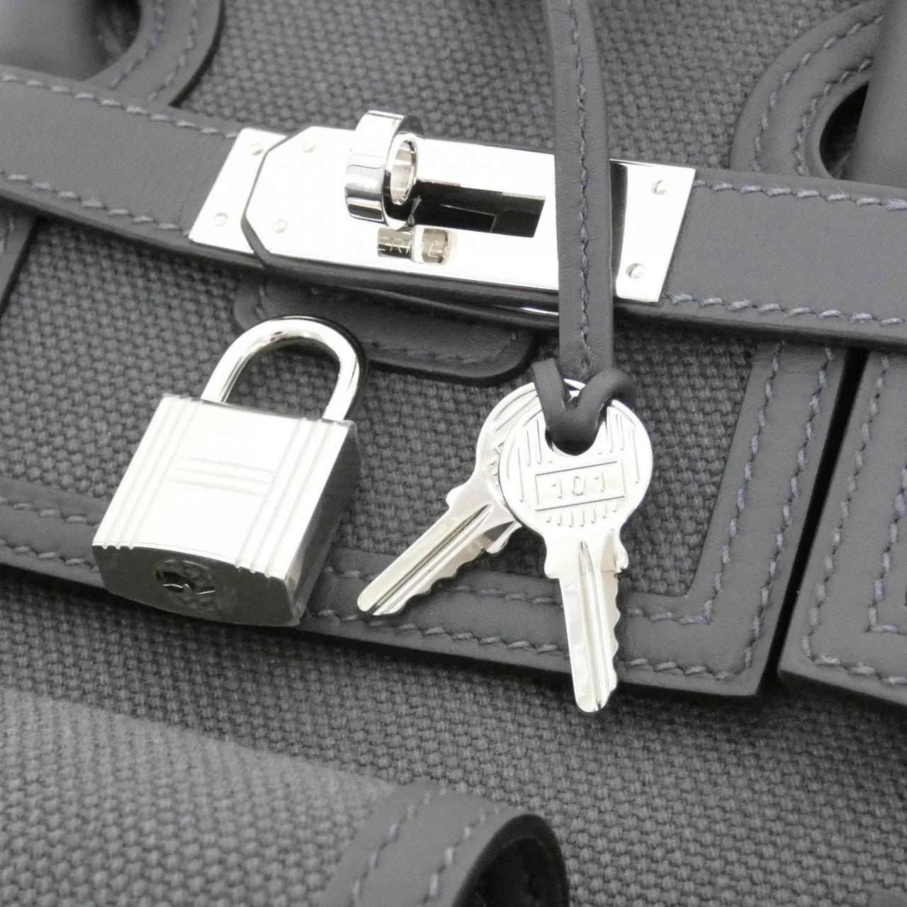 HERMES Birkin 079238CK Handbag Swift 黑色 Swift 皮 中古品A - 縮圖 8