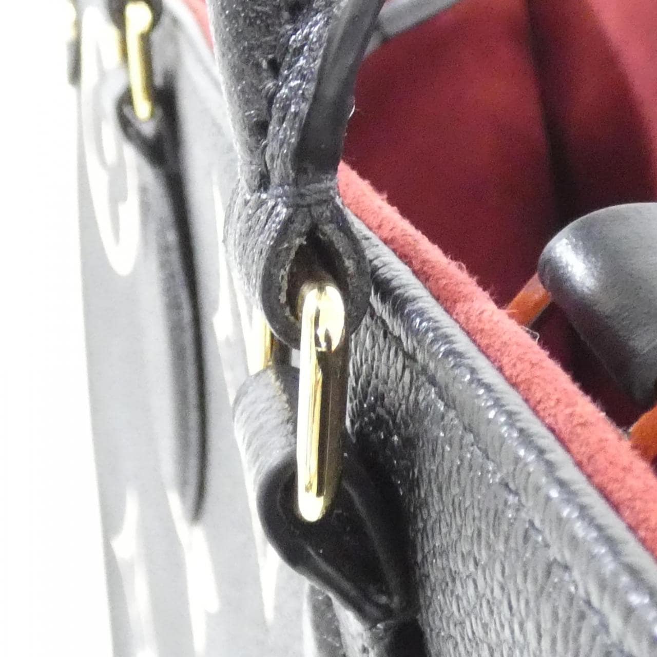 LOUIS VUITTON OnTheGo M45495 Handbag Monogram Black Monogram - Thumbnail 7