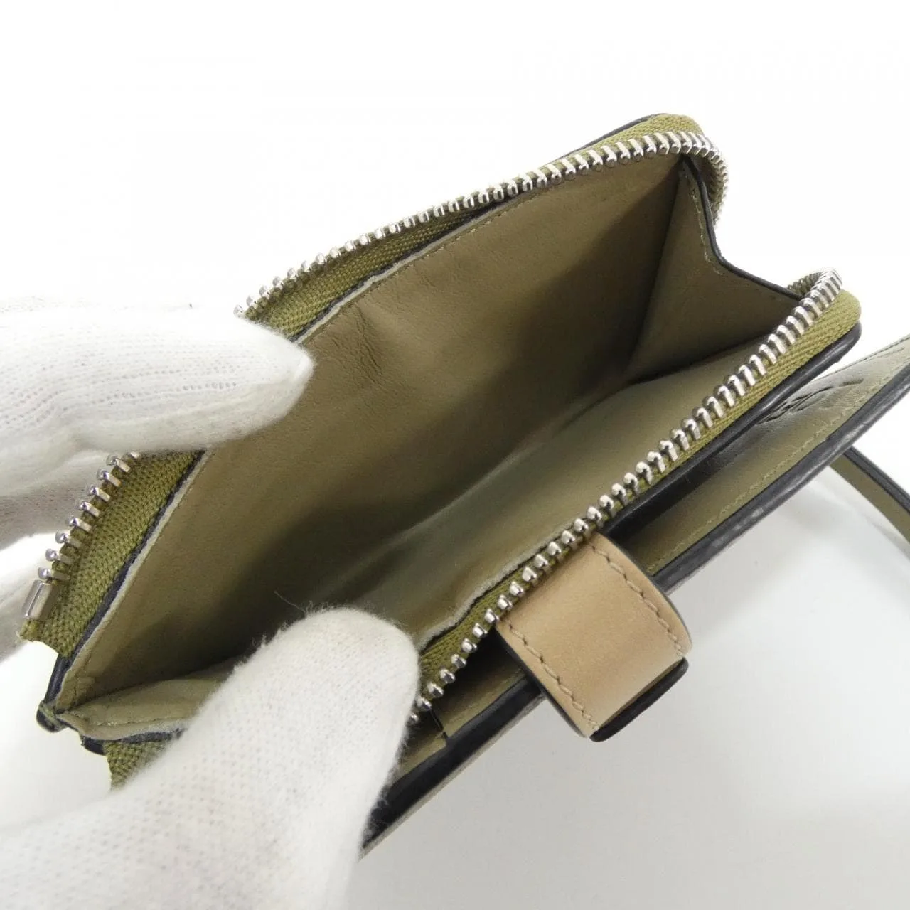 LOEWE C660P30X02 Wallet Black Rank A - Thumbnail 10