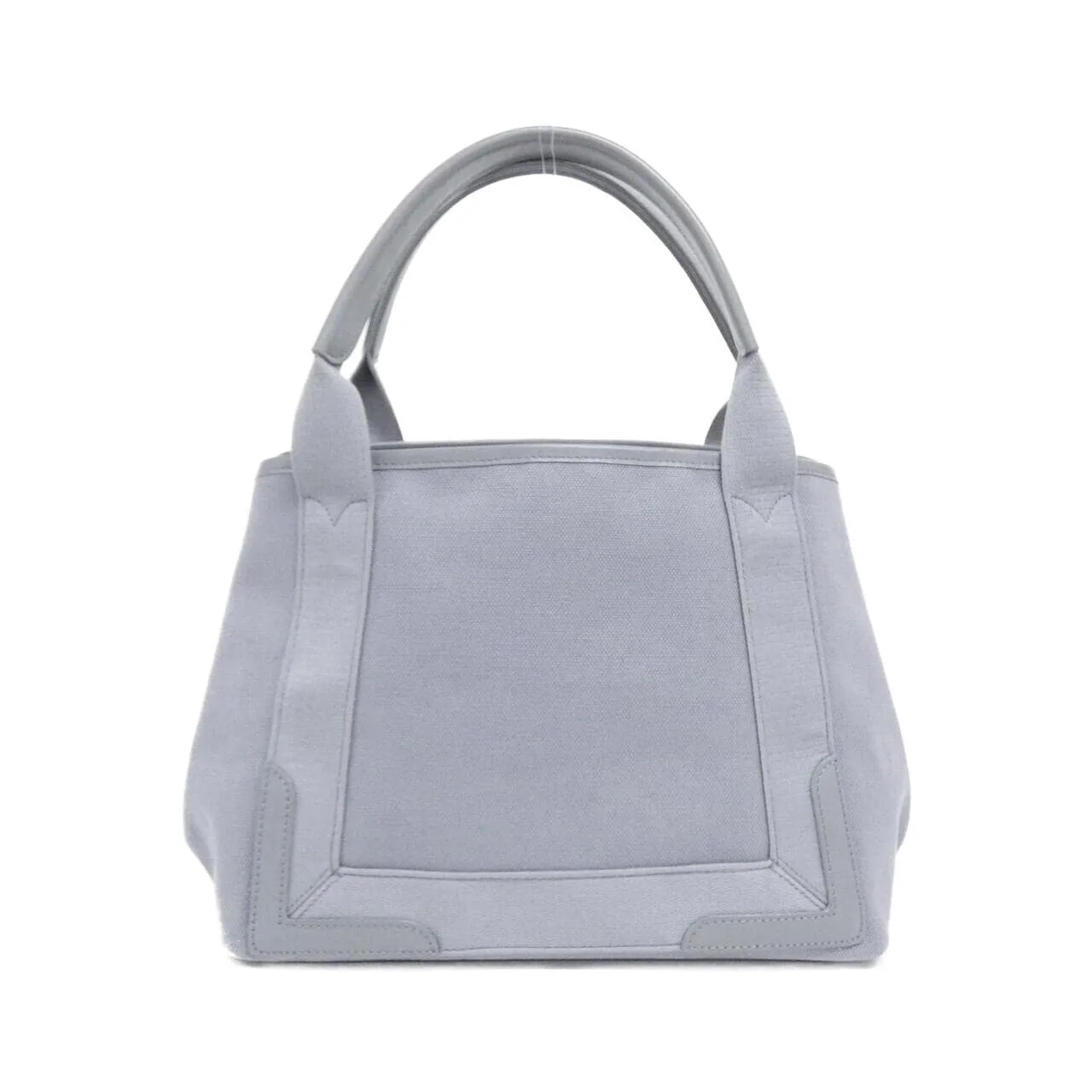 BALENCIAGA 339933 AQ38N Handbag Canvas 深藍色 帆布 中古品B - 縮圖 2