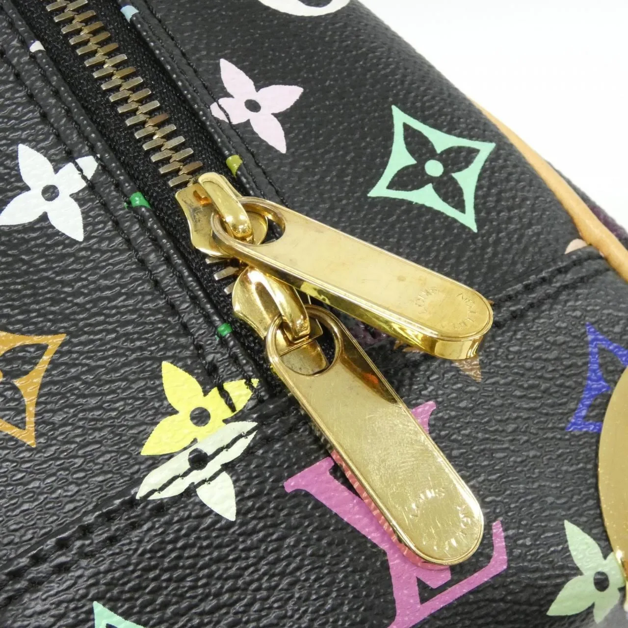 LOUIS VUITTON M92662 Handbag Canvas Multicolor 帆布 中古品A - 縮圖 5