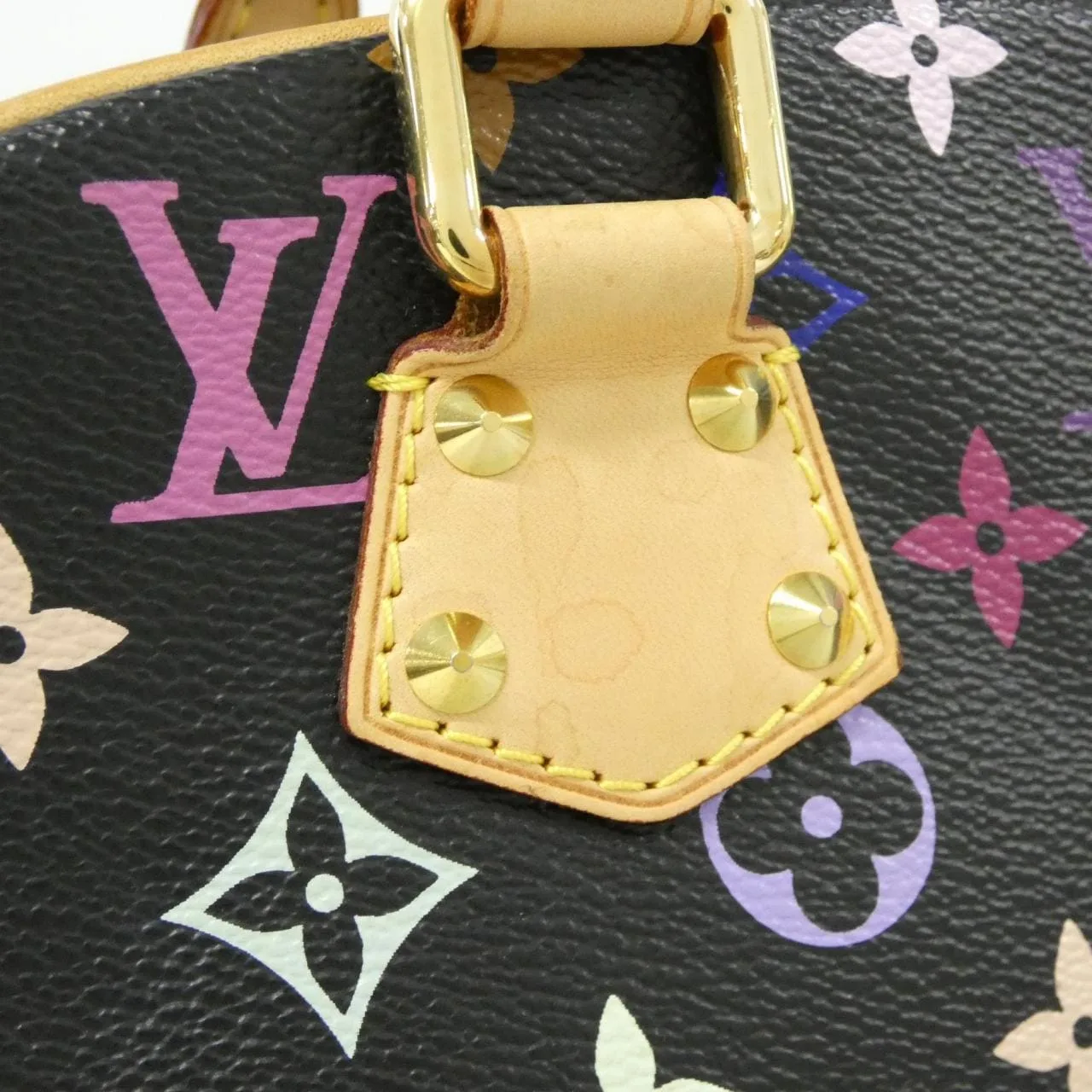 LOUIS VUITTON M92662 Handbag Canvas Multicolor 帆布 中古品A - 縮圖 6