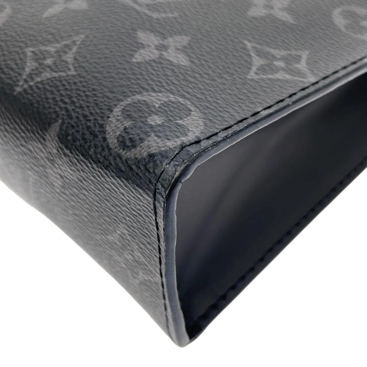 LOUIS VUITTON Pochette M61692 Handbag Monogram 黑色 Monogram 中古品A - 縮圖 3