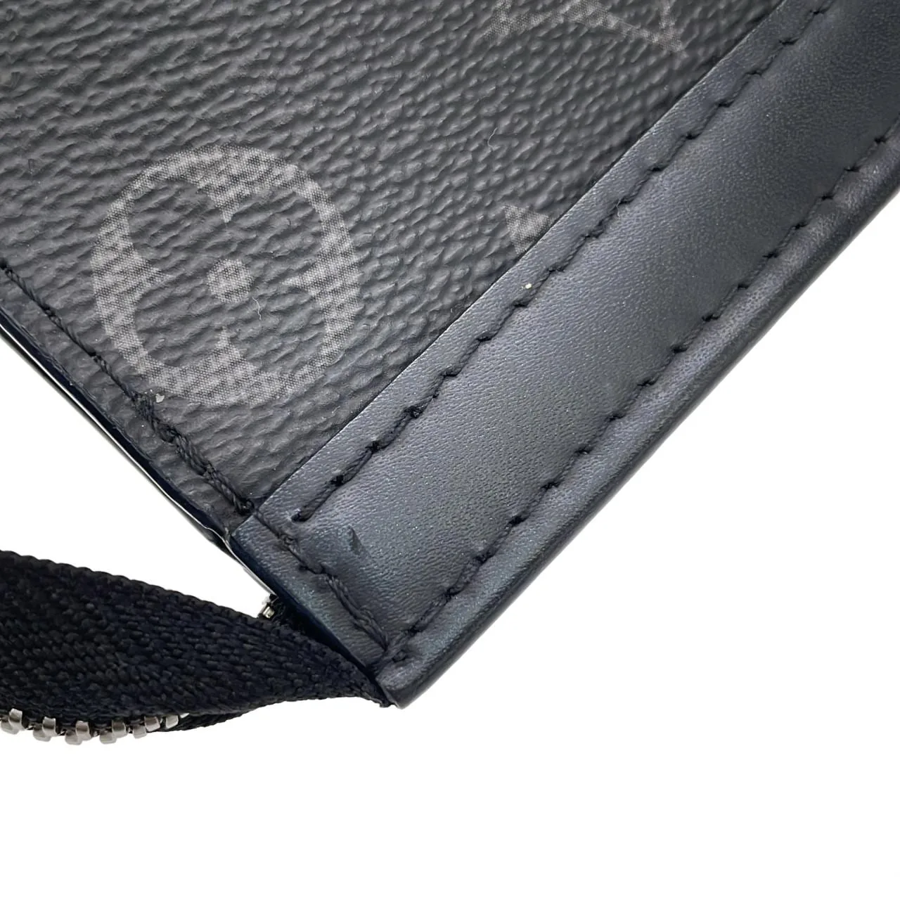 LOUIS VUITTON Pochette M61692 Handbag Monogram 黑色 Monogram 中古品A - 縮圖 4