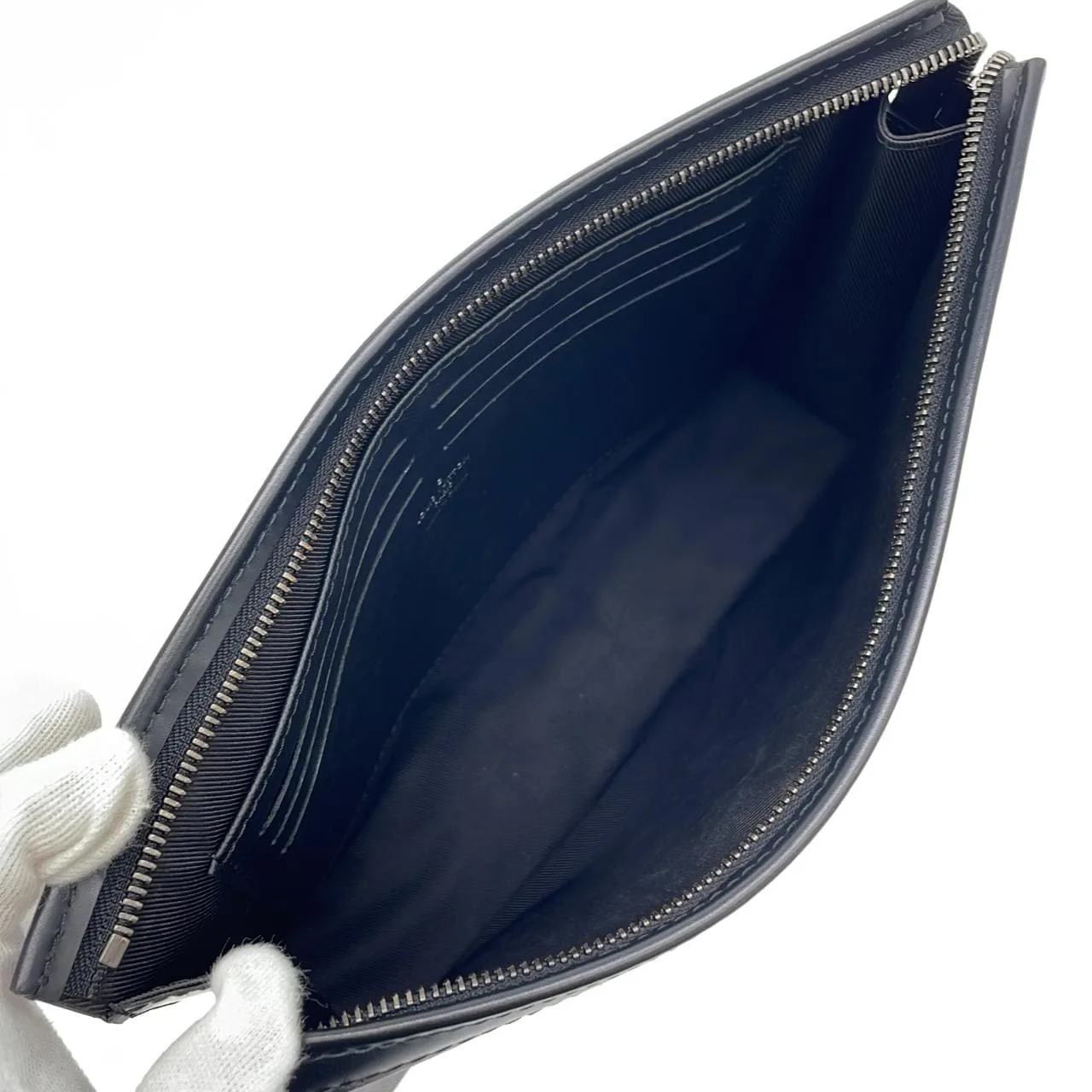 LOUIS VUITTON Pochette M61692 Handbag Monogram 黑色 Monogram 中古品A - 縮圖 7