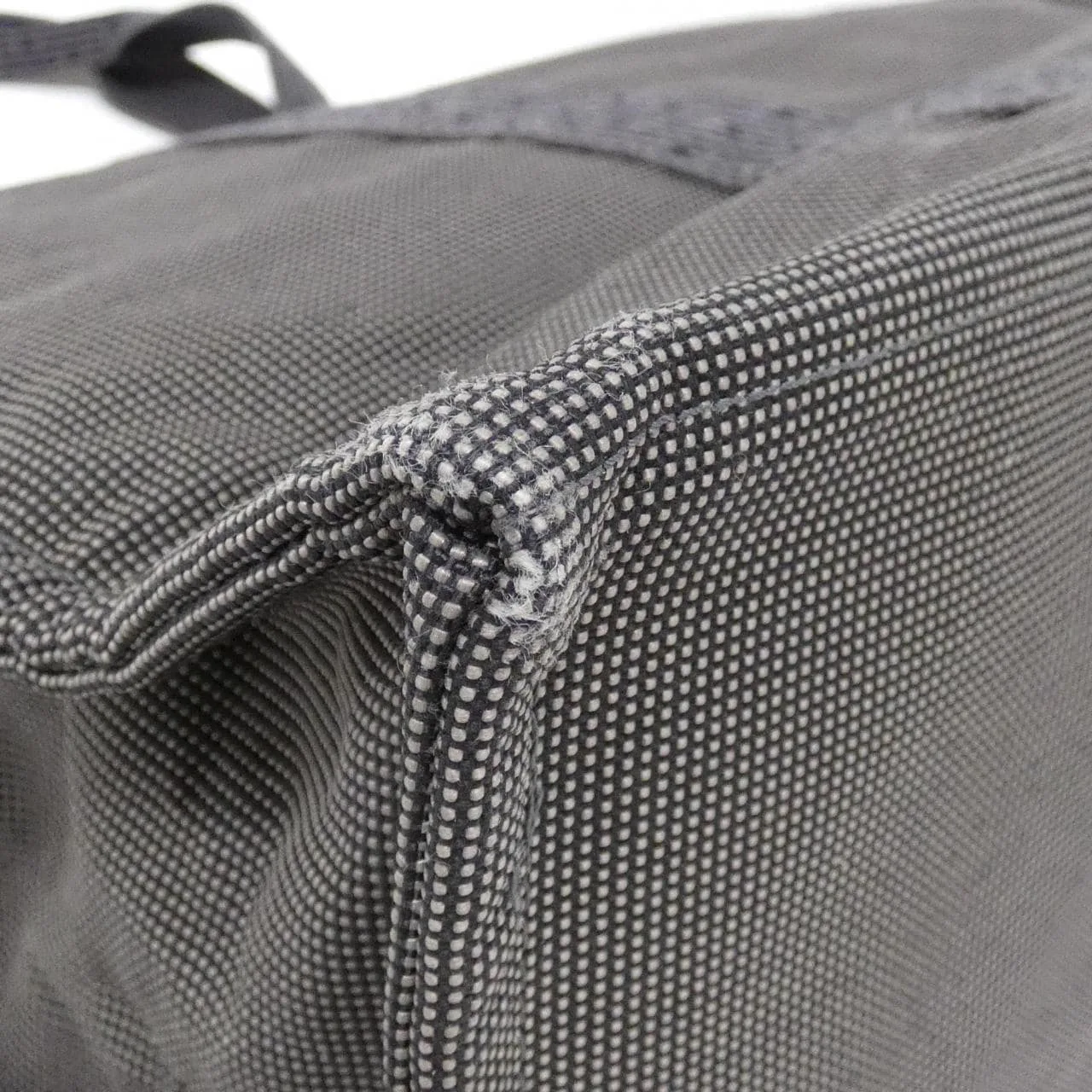 HERMES 100941M Handbag Canvas Black Canvas Rank A - Thumbnail 2