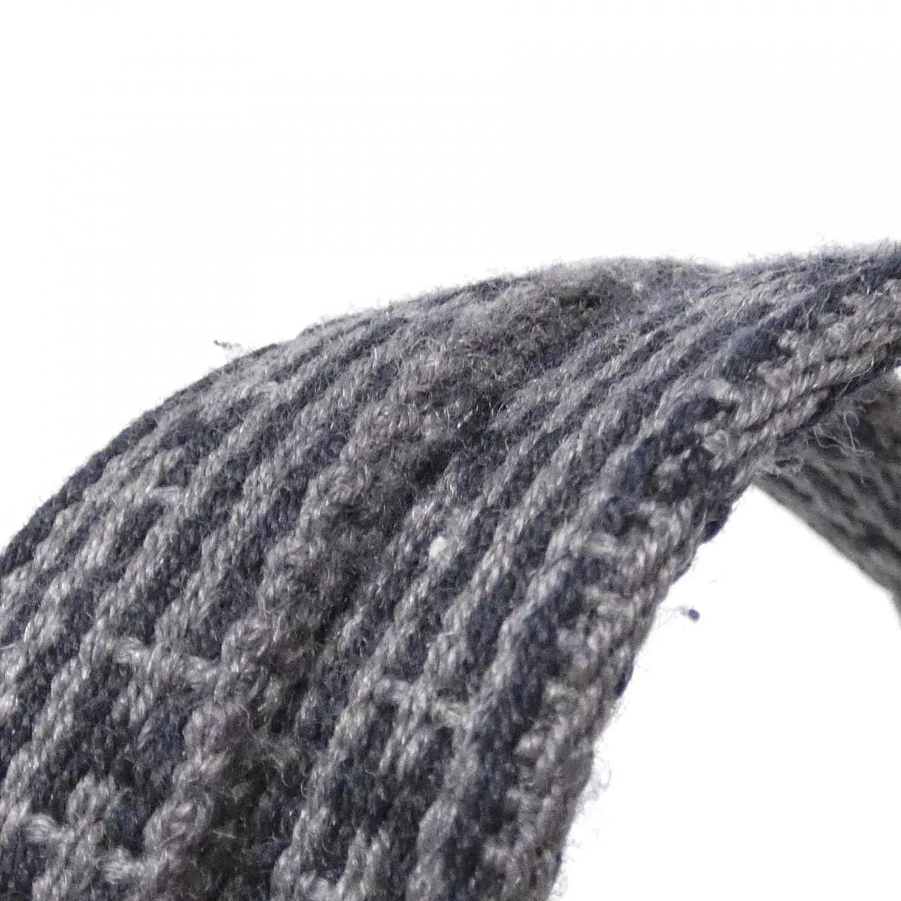 HERMES 100941M Handbag Canvas Black Canvas Rank A - Thumbnail 7