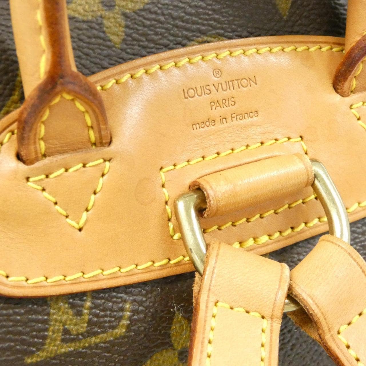 LOUIS VUITTON Montsouris M51137 Backpack Monogram Black Monogram Rank A - Thumbnail 5