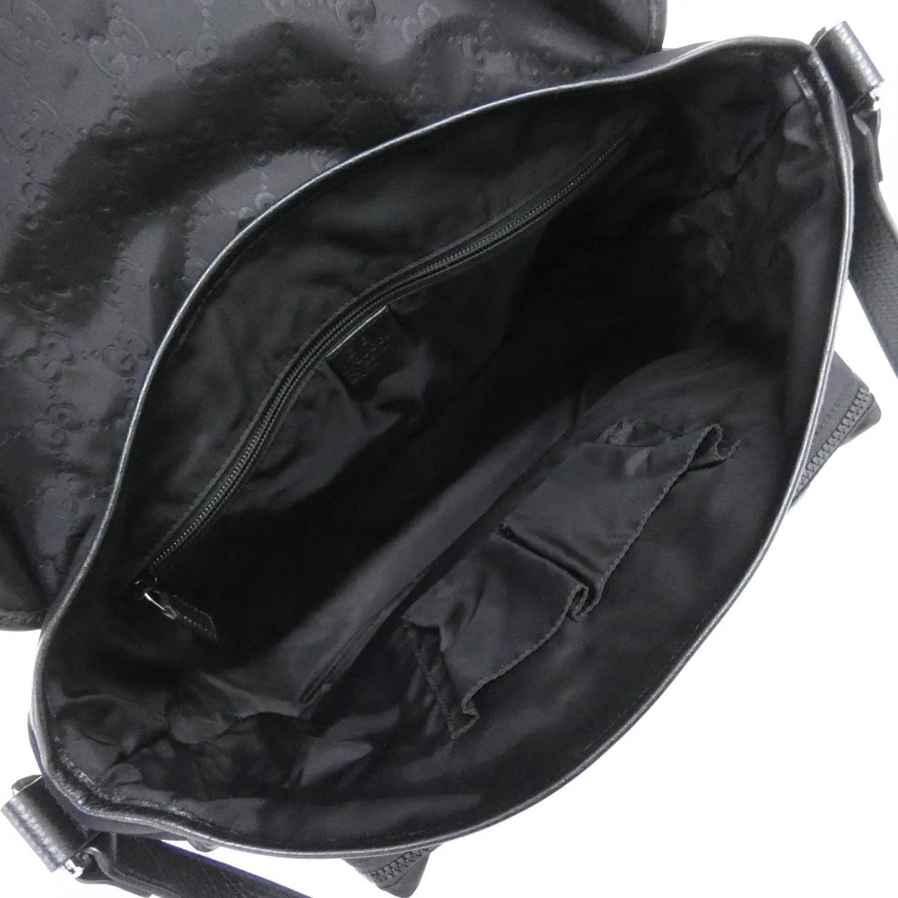 GUCCI 510334 K28AN Shoulder Nylon Black Nylon Rank A - Thumbnail 9