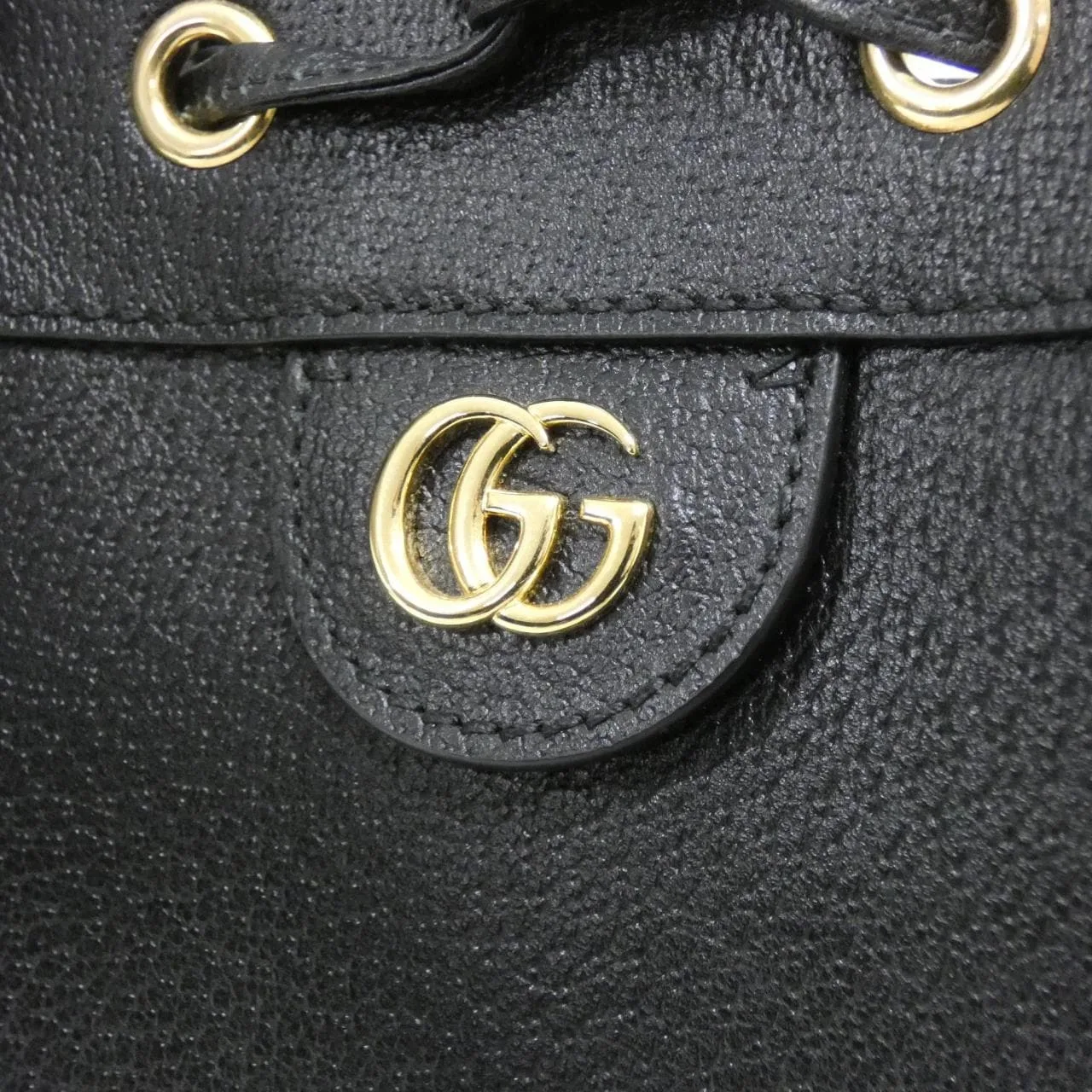 GUCCI Ophidia 719884 AAA5Y Handbag Leather 黑色 皮革 中古品A - 縮圖 4
