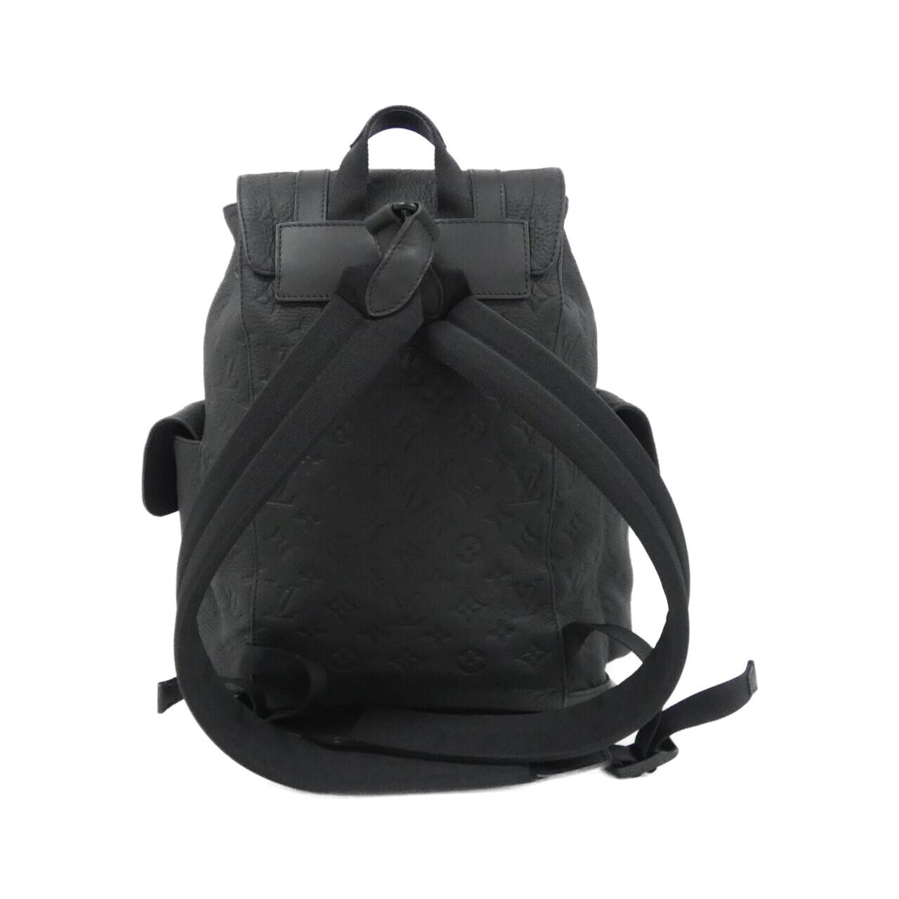 LOUIS VUITTON Christopher M20899 Backpack Monogram 黑色 Monogram 中古品A - 縮圖 2