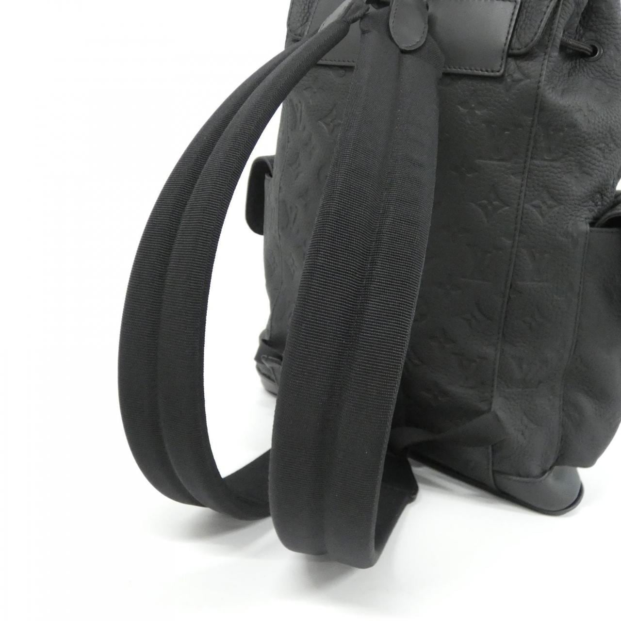 LOUIS VUITTON Christopher M20899 Backpack Monogram 黑色 Monogram 中古品A - 縮圖 9